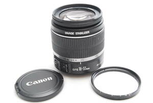 CANON ZOOM LENS EFS 18-55mm1:3.5-5.6 IS (良品） 07-29-51