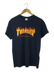 THRASHER◆Tシャツ/M/コットン/ネイビー/プリント/RN93846 CA25181