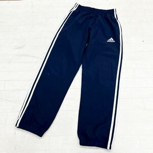 1546◎ adidas アディダス スポーツ ウェア パンツ ボトムス ズボン ジャージ ウエストゴム カジュアル ネイビー メンズM