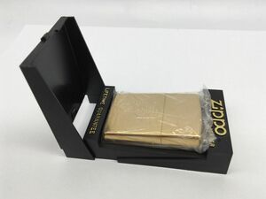 1003-202MKYJ754 佐川　ライター　火花×　ZIPPO ジッポ Guam USA グアム ゴールドカラー F ケース付 喫煙具