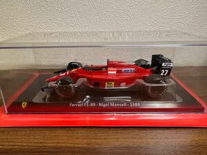 1/24 Ferrari F1-89 1989 BIG SCALE COLLECTION フェラーリ ビックスケールコレクション 試験販売 ディアゴスティーニ