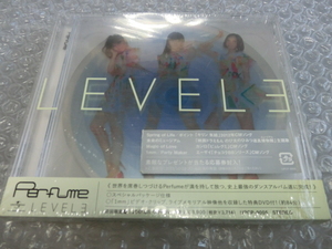 ★即決 Perfume 4thアルバム LEVEL3 初回限定盤 クリアVer. 外袋も残っております♪ CD＋DVD(約1時間24分収録!!) パフューム 帯付き!