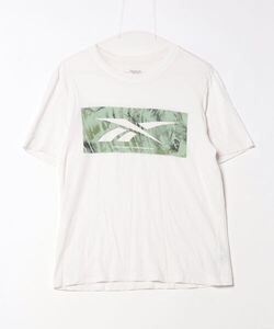 「Reebok」 半袖Tシャツ M ホワイト メンズ