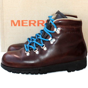 イタリア製★MERRELL メレル★トレッキングブーツ 6 マウンテンブーツ レザー ブラウン WILDERNESS LEATHER t p i-328