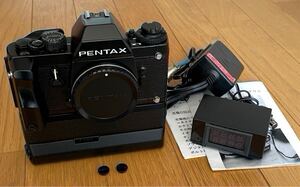 PENTAX LX 後期型 グリップB ＋ モータードライブLX バッテリーパックLX リチウム改造