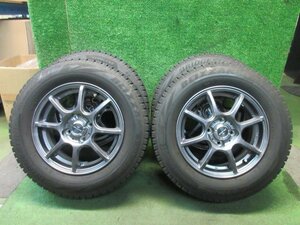 BUSTER Eight バスターエイト 14インチ 14x5.5J PCD100 +38 4H 175/70R14 4本　　2024.1.20.O.2-H1-2　24010257