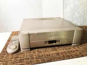 ★ジャンク扱い品 中古★MITSUBISHI/三菱 S-VHSビデオデッキ ビデオカセットレコーダー リモコン【HV-V6000】EBWU