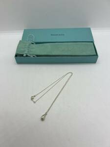 JP1621＊TIFFANY＆Co ティファニー エルサペレッティ ティアドロップ SV925 箱 袋付 ネックレス アクセサリー レディース＊