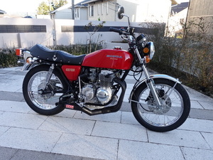 CB400F　1975年式　フルレストア車両