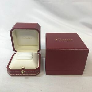 Cartier カルティエ 空箱 カルティエ指輪 カルティエリング 空箱　BOX 指輪用　リングケース　ジュエリーケース　C-c