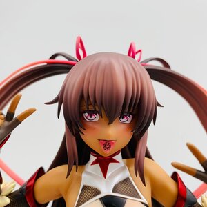 難あり中古品 対魔忍ユキカゼ 水城ゆきかぜ 限定版 1/6 完成品フィギュア あみあみ×AMAKUNI