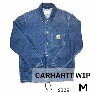 CARHARTT WIP カーハート　コーチジャケット　デニム　ユニセックス　メンズ　レディース　ストリート　薄手　オールシーズン