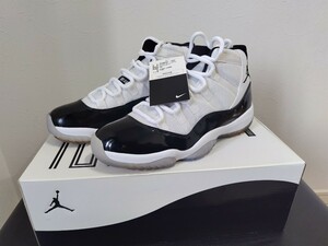 激レア　新品未使用　NIKE AIR JORDAN 11 RETRO CONCORD (2011年) 27センチ　US9 ナイキ エアジョーダン11 レトロ コンコルド 378037-107