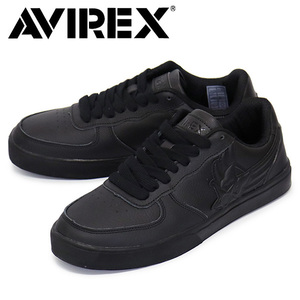 AVIREX (アヴィレックス) AV2272 INDEPENDENCE インデペンデンス スニーカー BLACK US9-約27.0cm