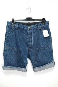 CHROME HEARTS クロムハーツ DENIM CARPENTER SHORTS デニム カーペンター ハーフパンツ ブルー 34 ウォッシュデニム ショーツ 22143044954