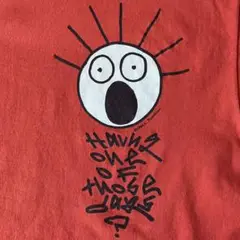 90s90年代LevisスケアードガイScaredGuy USA製tシャツL