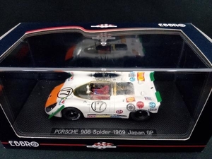 EBBRO 1/43 ポルシェ 908 スパイダー 日本GP 1969 No.17 エブロ