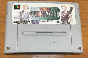 フロントミッションシリーズ ガンハザード　FRONT MISSION SERIES GUN HAZARD スーパーファミコン SFC 動作確認済　スクエア　エニックス　