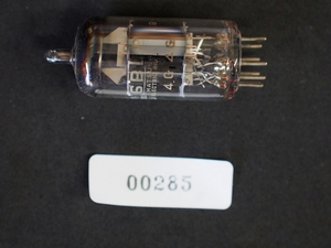 中古 希少品 ナショナル national 真空管 Electron tube 型式: 6BL8 MT管 (ミニチュア管) No.0285