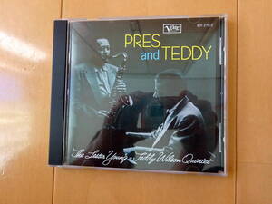 ●CD LESTER YOUNG・TEDDY WILSON QUARTET・PRES AND TEDDY 831 270-2●d送料130円