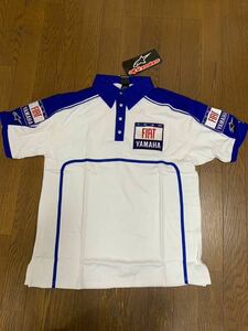 ◆未使用品！Alpinestars製FIAT & YAMAHA Moto GP ポロシャツ サイズ: L