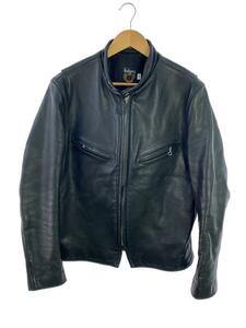 Schott◆541XX CAFE RACER NEW NAKED/ジャケット/40/レザー/BLK/7578