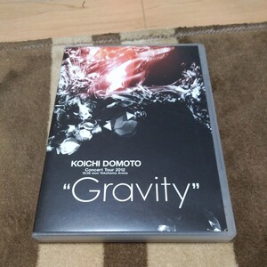 堂本光一 2枚組DVD【KOICHI DOMOTO Concert Tour 2012 Gravity(通常仕様)】折りたたみ両面ポスター付 KinKi Kids ライブ コンサート