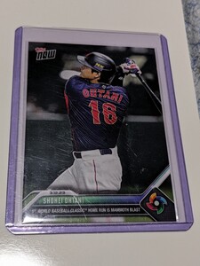 TOPPS　NOW 大谷翔平　WBC 侍ジャパン　初ホームラン　北海道日本ハムファイターズ　ロサンゼルスエンゼルス　ドジャース