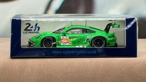 スパーク SPARK 1/43 ポルシェ Porsche 911 RSR #56 PROJECT 1 - AO ルマン Le Mans 2023 PJ Hyett - G. Jeannette - M. Cairoli S8762