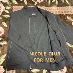 美品　NICOLE CLUB FOR MEN トラックジャケット