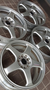 ENKEI Racing Line 17×7J+45 5H-114.3 レーシングライン エンケイ アテンザ アクセラ シビック プリウスα エスティマ ノア ヴォクシー