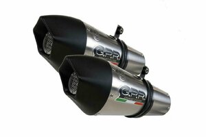 イタリア GPR GPE TITANIUM 2本出し スリップオン マフラー / Kawasaki ZZR1400 / ZX-14R ZX14R 2012-2016 ( ZX1400E )