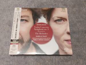 【SACD 未開封】イザベル・ファウスト「メンデルスゾーン：ヴァイオリン協奏曲＆交響曲第5番《宗教改革》」/パブロ・エラス=カサド