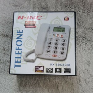 NINC TELEFONE KX-2035CID 箱入りですが未使用品かは不明です。売り切り出品