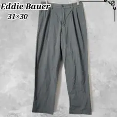 Eddie Bauer　チノパン　31×30　ストレートカジュアルクール　カーキ