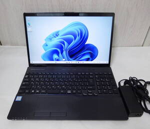 ☆富士通　FMV LIFEBOOK　WA3/C2　Windows11　第8世代 Core i5　メモリ12GB　SSD 512GB　ブルーレイ　ONKYOスピーカー