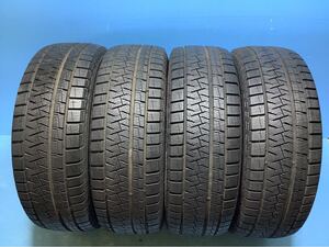 215/65R16 21年　　　　　　　　ピレリ　ICE ASIMMETRICO PLUS 中古タイヤ４本　　　　スタッドレスタイヤ