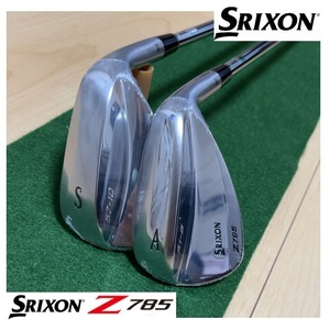 ☆新品 未使用 ☆ スリクソン SRIXON Z785 AW SW セット ダイナミックゴールド DST スチールシャフト ダンロップ ウェッジ DG S200