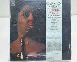 [TK2079LP] LP カーメン・マクレエ/ラバー・マン(CARMEN McRAE) 激レア見本盤！ ビリー・ホリデイのカバーアルバム 国内盤 ライナー