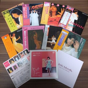 桜田淳子/スーパー・ライブ・コレクション/9CD+1DVD/完全生産限定盤/デビュー35周年記念/BOX箱無し/70年代アイドル・スター誕生・山口百恵