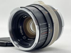 【AB 美品】Carl Zeiss Planar 50mm f2 CONTAREX プラナー ブラック 単焦点レンズ