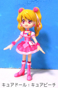 ★2009　キュアドール：キュアピーチ　欠品あり中古★（21.08.15）