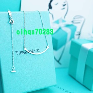 ♪即決♪新品　未使用 TIFFANY &Co. ティファニー Tスマイルミニ ペンダント シルバー