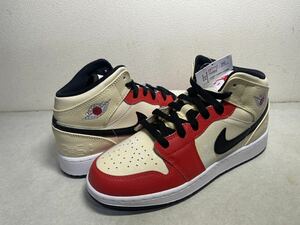 AIR JORDAN 1 MID SS GS エア ジョーダン 1 ミッド ダンクコンテスト US6.5Y 国内正規 未使用 DV7012-100