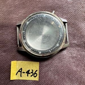 A-436 腕時計 文字盤 時計用ケース シルバー 中古品 保管品 アンティーク ヴィンテージ 697990 JAPAN 4402558 腕時計用ケース