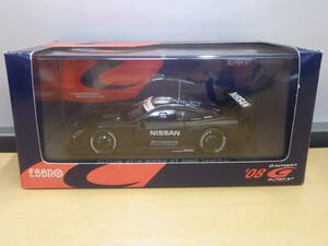 ★EBBRO エブロ 1/43 SUPER GT500 NISSAN GT-R TEST CAR プラケース白濁あり