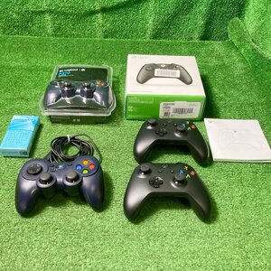 菰睦a434 マイクロソフト XBOX ONE用ワイヤレスコントローラー/ロジクール USBゲームパッド「F310r」☆計4点セット