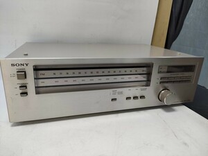 管理913 SONY ソニー プログラムチューナー FM AM PROGRAM TUNER アナログチューナー ラジオ オーディオ機器 ST-535 通電のみ キズあり