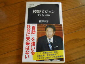 枝野ビジョン　支えあう日本　　枝野幸男　　２刷