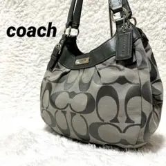 【希少色!!】COACH コーチ ワンショルダー トートバッグ  シグネチャー